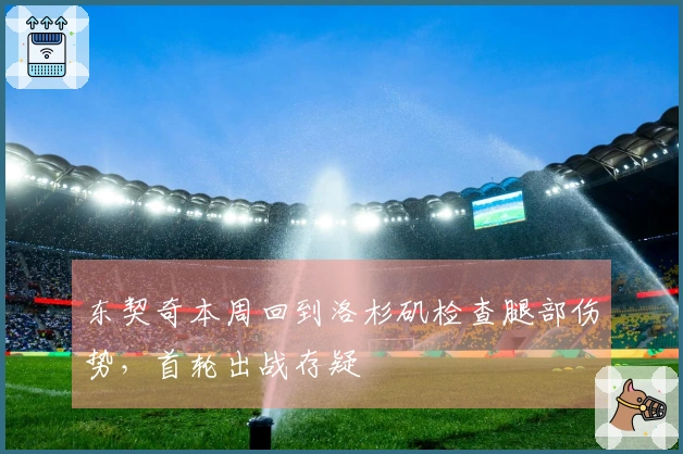 东契奇本周回到洛杉矶检查腿部伤势，首轮出战存疑